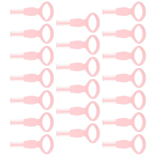 SOESFOUFU Mascara Applicator Tool 20pcs Lash Mascara Guard Pp Material Ideal for Makeup Practice Random Color