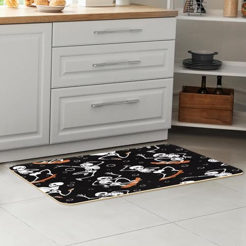 Alfombrillas de cocina antideslizantes VAPOKF lavables alfombras de gran absorción pack 2 7