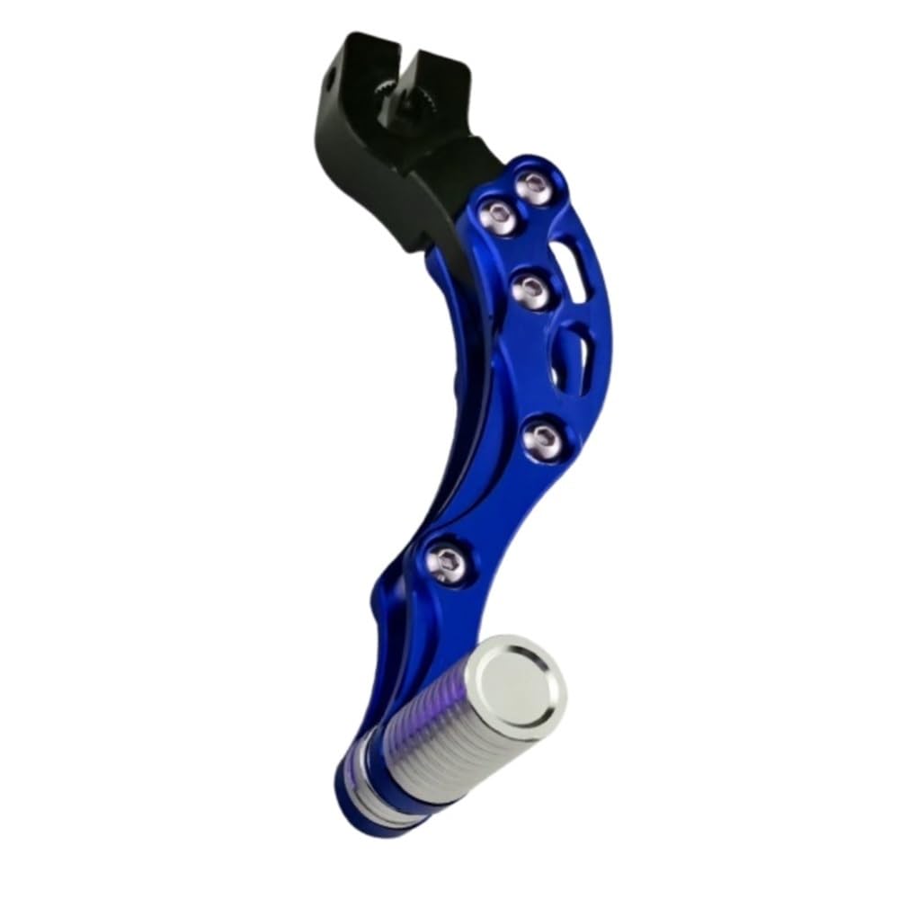 Yibhj3e Blue Gear Shift Lever Motorcycle Modification Accessories Cnc Gear Shift Lever Starter Forward Reverse Levers Adjustable Parts