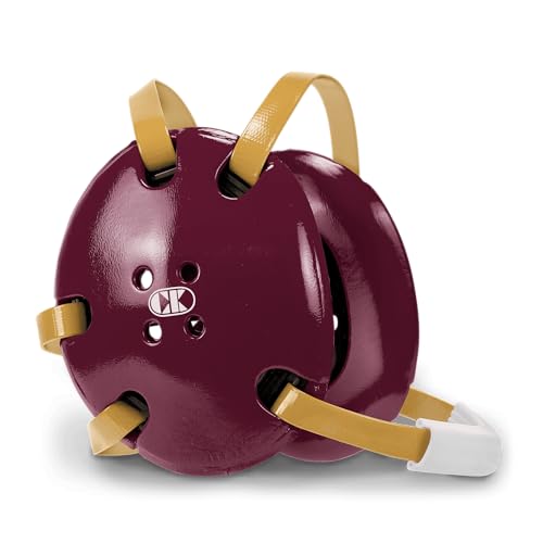 Cliff Keen Two-Tone Signature Wrestling Headgear - COLOR: Maroon/Vegas Gold by Cliff Keen