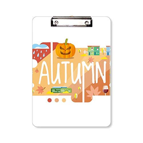 Porte-bloc A4 automne pour stabiliser vos feuilles volantes sans table
