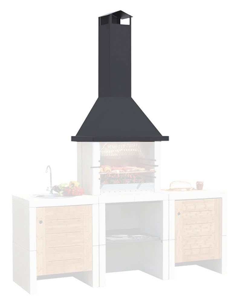 Campana de metal independiente – Dimensiones: 70 x 50 x 145,5 cm