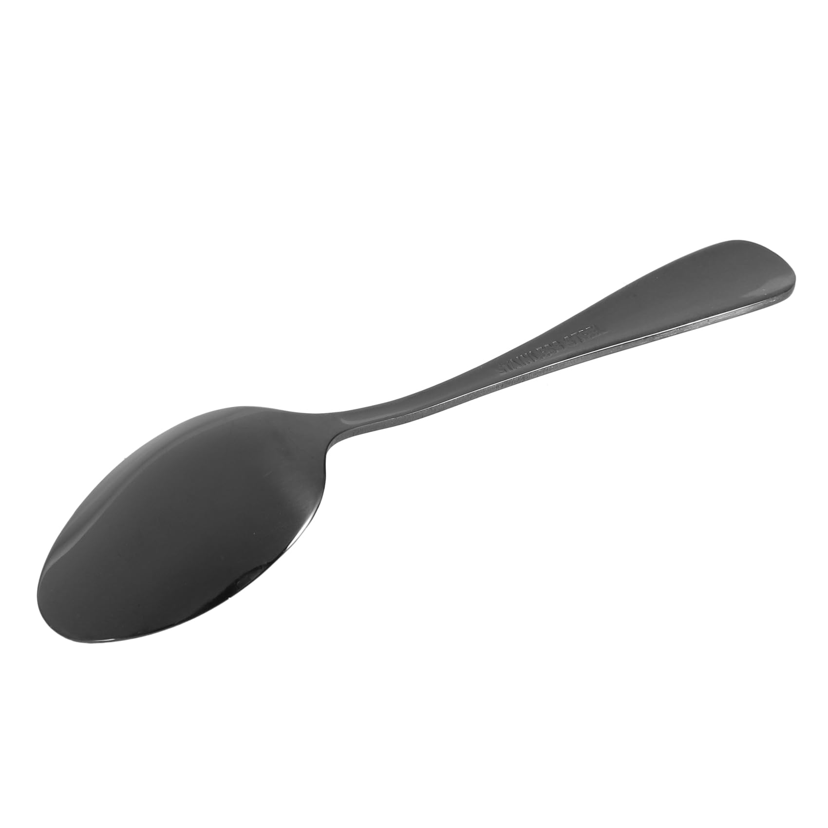 Cuilleres A Cafe Noires Cuilleres A Cafe, Cuilleres A Gateau en Acier Inoxydable Mini, Cuillere A Creme Glacee, Petites Cuilleres pour Le Dessert, Lot de 30 (Cuilleres A Cafe Noir)