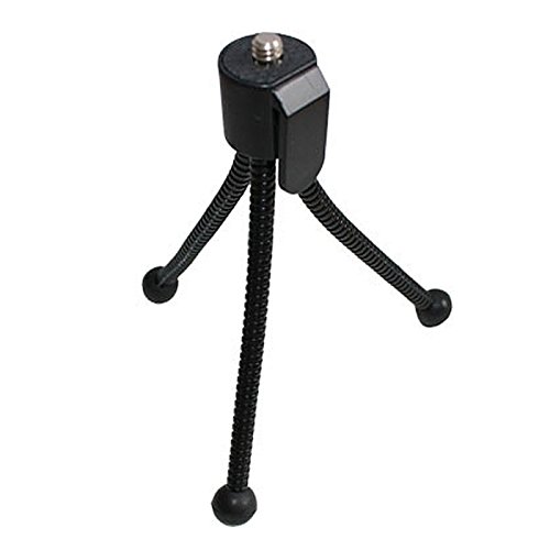 BlastCase 5 Inch Black Tripod for Flip Video Camera