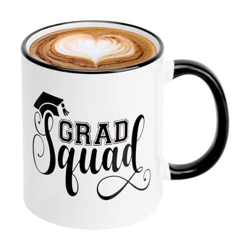 Graduation Squad Taza de graduación, decoración de graduación, taza de regalo de graduación, sombrero de soltero, taza de regalo de examen aprobado, taza decorativa de soltero, para regalo de Graduation Squad Taza de graduación, decoración de graduación, taza de regalo de graduación, sombrero de soltero, taza de regalo de examen aprobado, taza decorativa de soltero, para regalo de