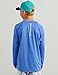 HUK Kids Pursuit Solid Long Sleeve, Fishing Shirt for Kids, Regatta, X-Large