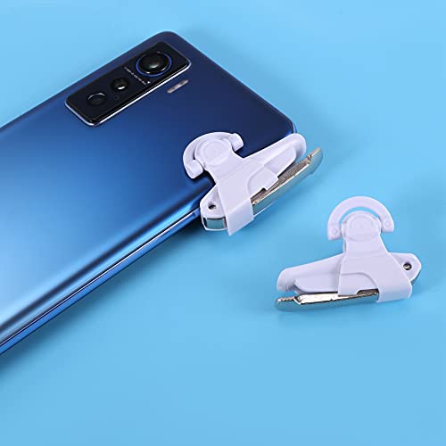 Jeromeki 2Pcs Mobile Game Controller Gamepad Trigger Aim