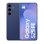 Samsung Galaxy S25 FE, AI Smartphone, Slim 7.4mm Frame, 6.7" FHD Display, 50MP Camera, Exynos 2400, 128GB Storage, 8GB Memory, 4900 mAh Battery, Navy, 3 Year Extended Warranty (UK Version)