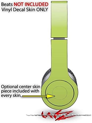 Skin Decal Wrap Works with Original Beats Solo HD Headphones Solids Collection Sage Green Skin Only (Headphones NOT Included)