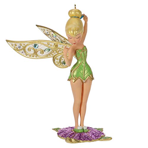Hallmark Keepsake Christmas Ornament 2019 Year Dated Disney Peter Pan Tinker Bell, Metal,