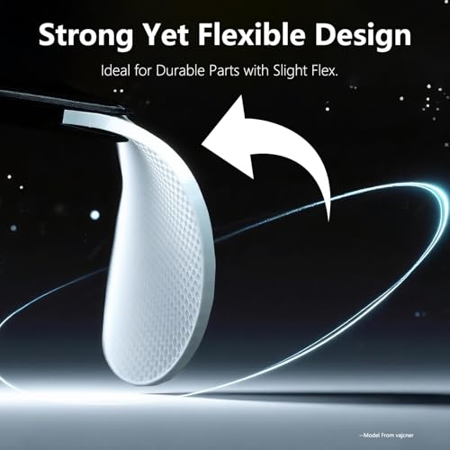 Image of Siraya Tech Flex TPU 64D - High Elastic 3D Printer Filament, White, 1kg | ISO 10993 Tested, 64D Shore, High-Performance Elastic, Wear & Abrasion Resistant, Durable & Tough, Easy to Print
