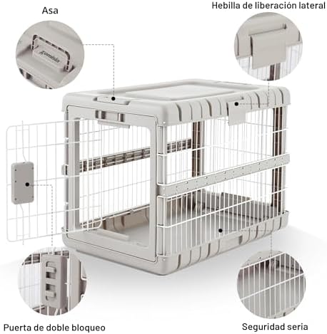 Collapsible Dog Crate for Dogs — texture and fabric close-up