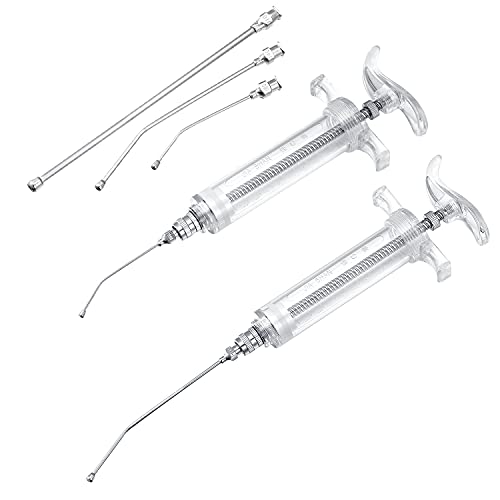 Avalizard Baby Bird Feeding Syringe, 20ml, Stainless Steel Needles, 3pcs, for Cage Puppy, Small Mammals, Hand Feeding, Modern Style - Image 2