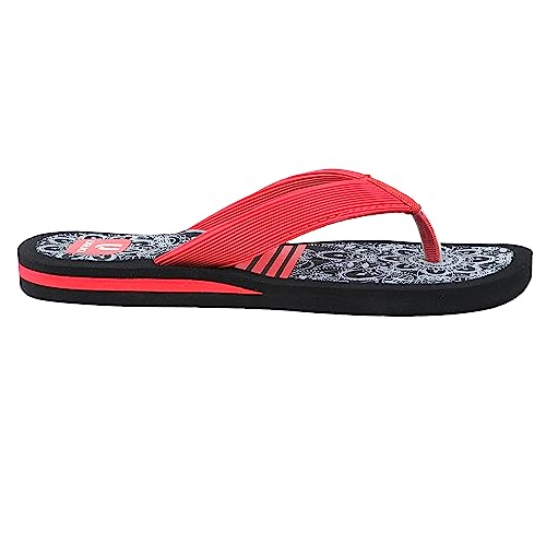 Image of URJO Women's Slippers /FlipFlops Lightweight Super Flexible Arch Support Durable Anti Skid & Stylish Dailywear Slippers /FlipFlops for Women