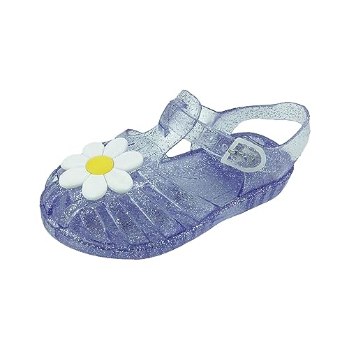 kids closed toe sandal Shoes Flower Patterned Baby Soft Shoe Covers 0 To 18 Months