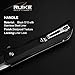 Ruike Small Pocket Knife for men Folding knives 14c28n Stainless Steel Liner Lock Utility Camping Tactical Knife Hiking 3.62inch EDC Knife Tools Belt Clip Cool Stuff Women Gifts P121-SB