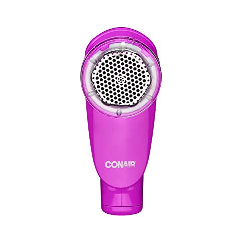Conair Fabric Shaver And Lint Remover, Battery Operated Portable Fabric Shaver, Pink #TOP6