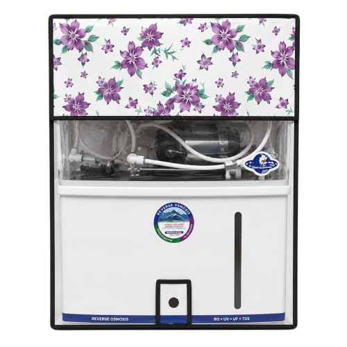 Image of KALRA MAGIC Water Purifier Body Cover for Kent RO, Kent Grand & Pulse Aqua Purifier | Washable Dust Protector Cover | Multicolor Printed Design (P-8)