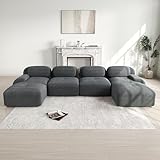 sofas modulares bogota Sofá con función de dormir y diseño ergonómico: Con respaldo ajustable y superficie de asiento de espuma 32D, este sofá con función de dormir ofrece un soporte óptimo y una comodidad como nube, ideal para relajarse, sentarse o dormir como en un auténtico sofá sin huesos