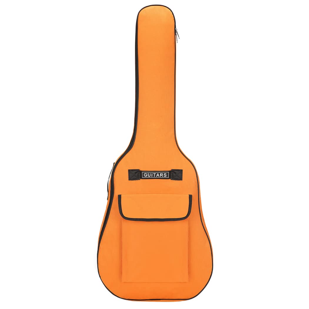Étui pour Guitare Acoustique Étui de Guitare Sac de Guitare pour 40/41 Pouces 600d Oxford Tissu réglable Guitare Gig Bag Sac à Dos de Guitare Souple étanche avec poignée de piège d'épaule BIG