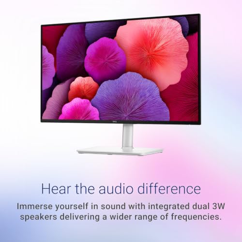 Image of Dell 27 inch QHD Business Monitor, 144Hz 1ms IPS Display, Built-in Dual 3W Speakers, AMD FreeSync, 99% sRGB, HDMI & DisplayPort, Fully Adjustable Stand (Height, Tilt, Swivel, Pivot), Ash White
