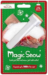 My Gift Direct Magic Snow Powder, Magic Prop Christmas Party Decor, Fake Snow Party Decoration; Just add Water!