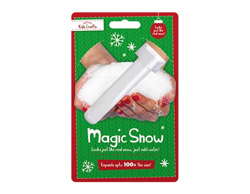 My Gift Direct Poudre de neige magique, accessoire de décoration de fête de Noël, décoration de fête de neige artificielle. Il suffit d'ajouter de l'eau Cover