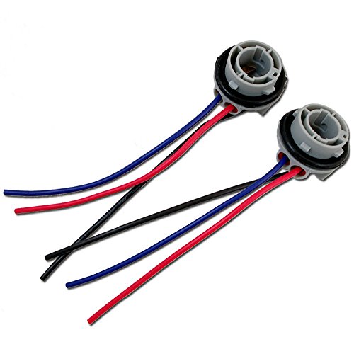 CBK 2X 1157 2057 2357 Socket Adapter Harness Wiring for Turn Signal Light Bulb - //coolthings.us