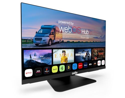 Cello C2224WSF 12V-Smart-Fernseher ohne Rahmen mit integriertem DVD-Player 22" – Bild 2