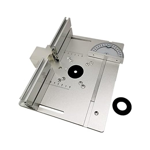 Aluminum Router Table Insert Plate