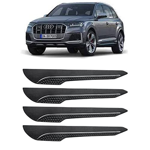 Image of AOSIS-Car Bumper Protector /Bumper Guard for Audi SQ7 with Single Chrome Stripe (4-Pcs)