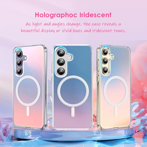 Coque Samsung S25 Plus holographique avec Magsafe intégrée - 4