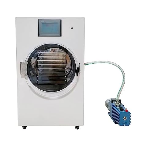 Freeze Dryer 9.9ft² Capacity with -45°C Refrigeration and Rotory Vacuum Pump for Home and Lab Use Cover