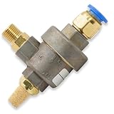 UMikke エキゾーストバルブ 急速排気弁 エアー式 空気圧 ビードブレーカー タイヤチェンジャー用 シリンダー 排気 リリーフバルブ ねじG1/8 1個