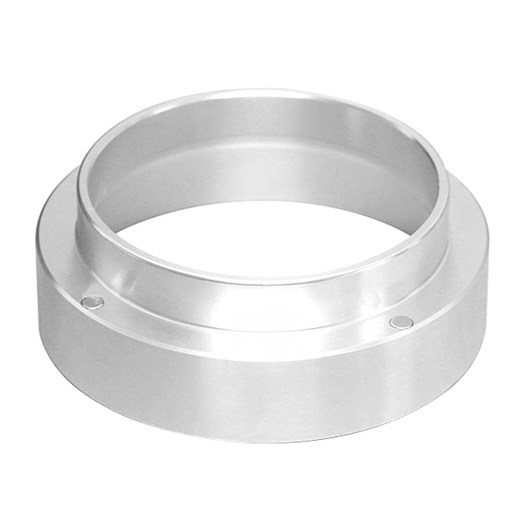 Portafiltros de 54 mm Dosificación Espresso Plata