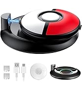 Charging Station for Go Plus 2023, RGB Light Magnetic Charging Dock with Silicone Protective Case...