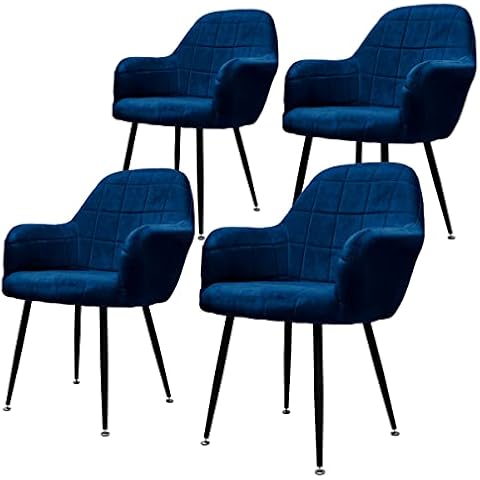 ECD Germany Juego de 4 Sillas de Comedor Cover