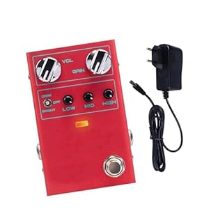 Compact and portable, this guitar effects pedal is designed specifically for guitarists. It's powerful and versatile, suitable for both professional players and beginners. This effects pedal delivers a clean, bright tone for guitar and keyboard instr...