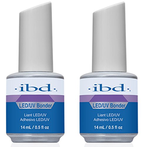 ibd LED/UV Bonder Gel Nail Non Acid Primer Strong Adhesion. Lasting Bond. Odorless. - Size 0.5 Fl.oz by IBD