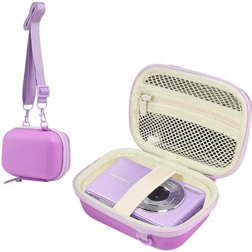 Leayjeen Étui de Protection pour Appareil Photo numérique Compatible avec YLSHGXFC/FAYIBUY/YLSHGXFC/AOREGRE/Nicamery, Conception de Coque Dure EVA, légère...