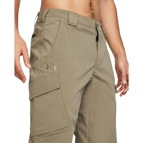 Under Armour Men's Enduro Elite Cargo Pants, 251 Brown, 42/32 - image 3