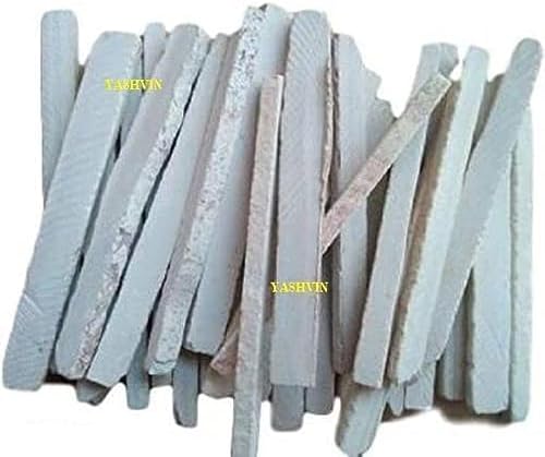 RD Fun Writing Natural Earthy Slate Bar Natural Limestone Slate Chalk Pencil - Pack of 100 PCS (Saleti Chalk) |PS14.19.35