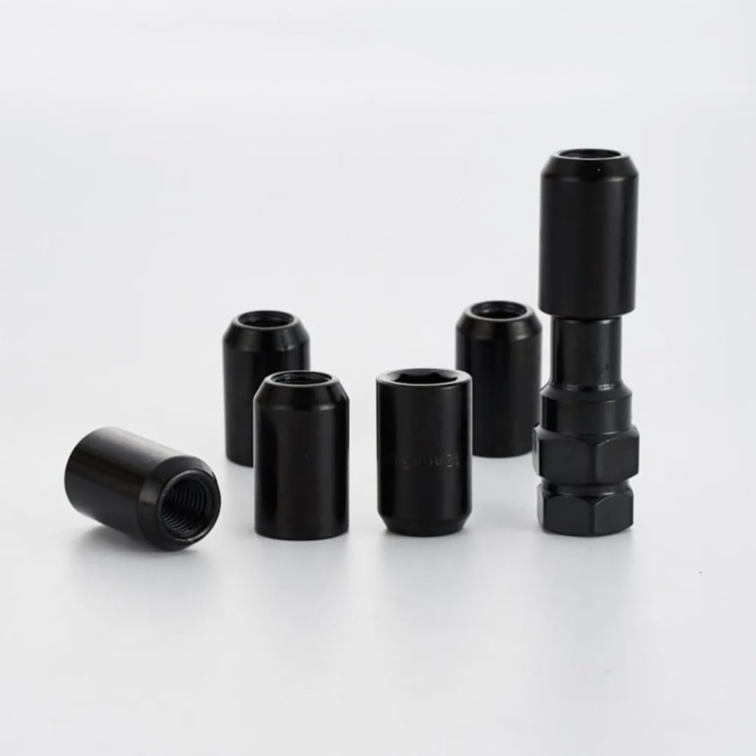 Nakrętki do Kół dla Nissana, dla Renault, dla Subaru, 20+1 nakrętek kół M12x1,25 M12x1,5 o wysokości 33mm