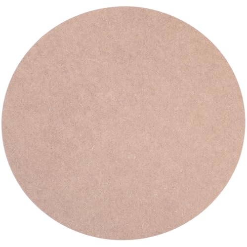 POPETPOP Tablero de Densidad de Madera para Alfarería Base Lisa para Secado de Arcilla Herramienta Portátil para Rueda de Torno Cerámico Resistente y Duradera para Proyectos de Escultura y