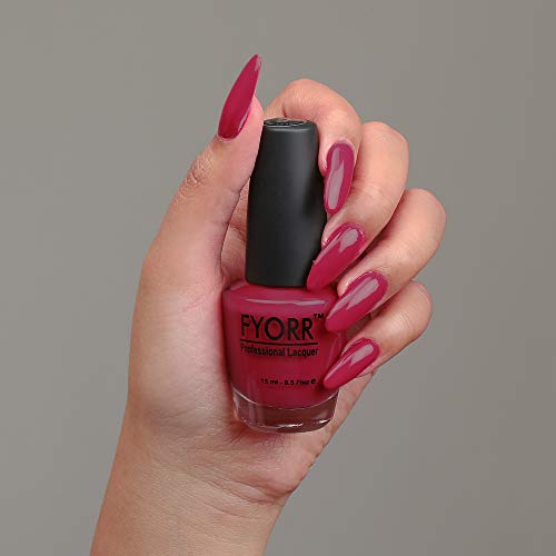 Image of Sweet Pink Professional Nail Polish | Long Lasting, Quick Dry, Chip Resistant, High Shine Nail Paint | Smooth & Easy Application, Vibrant Trendy Shades for Women & Girls Party Daily Use 15ml