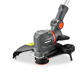 Tagliabordi a batteria FUXTEC 20V FX-E1RT20PROSET • Decespugliatore a batteria con caricabatterie • Larghezza di taglio 28 cm • Con manico telescopico e 2 velocità • Tagliabordi con filo e lama - 13