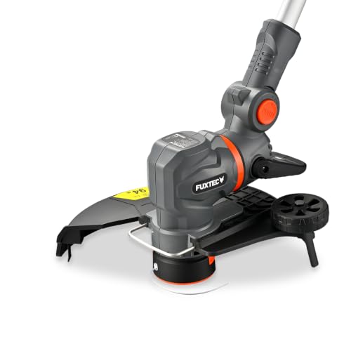 Tagliabordi a batteria FUXTEC 20V FX-E1RT20PROSET • Decespugliatore a batteria con caricabatterie • Larghezza di taglio 28 cm • Con manico telescopico e 2 velocità • Tagliabordi con filo e lama - 13
