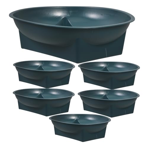 Toyvian 6pezzi Portafiori Per Tombe Contenitori Per Per Tombe Forniture Per Composizioni Floreali Ciotole Per Piante Da Ciotole Per Piante Da Esterno Per Portaciotole Per Composizioni