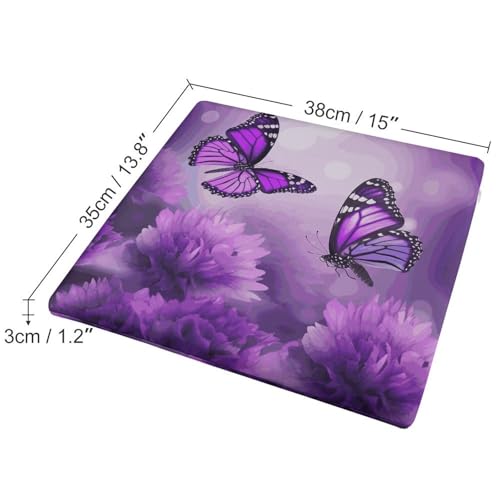 Coussin de sol de méditation contre le mal de dos - Mousse carrée 38 - 3