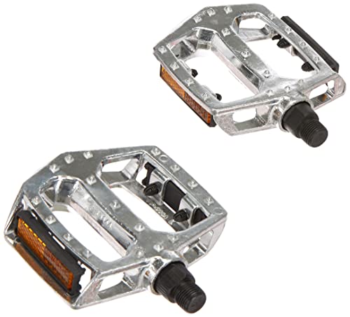 Boninbike Paio Pedali BMX Alluminio Silver Filetto 9/16